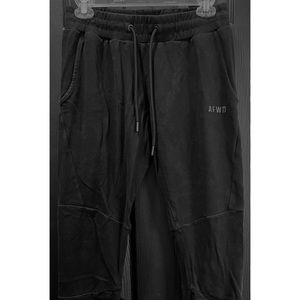 Large black Alpha Forward Lifestyle Essential Joggers (original version).